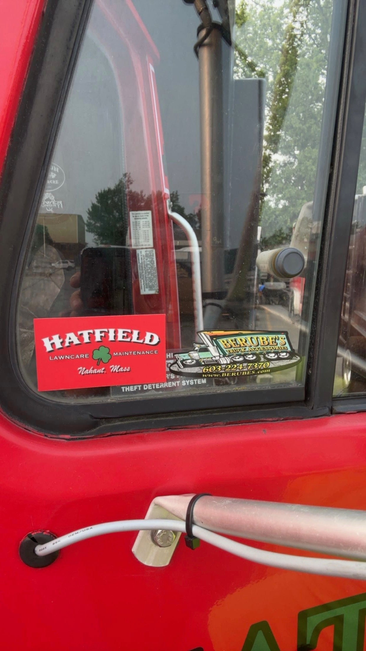 Hatfield Logo Sticker